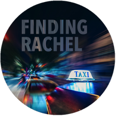 Image of a circle with title finding rachel and taxi lights